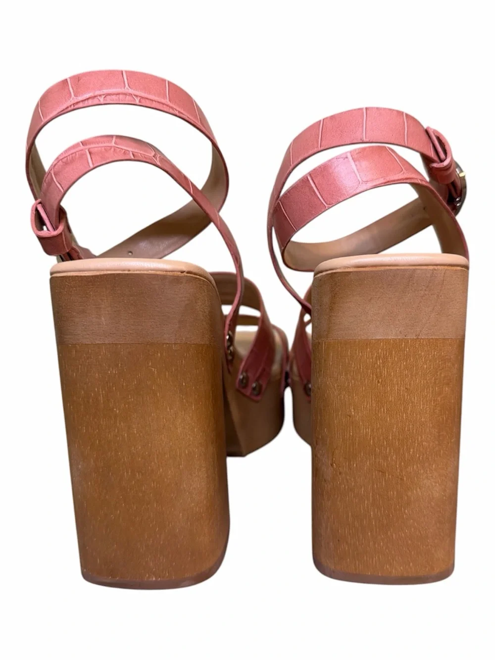 Sam Edelman Rosalind Platform Leather Sandals - Size 7